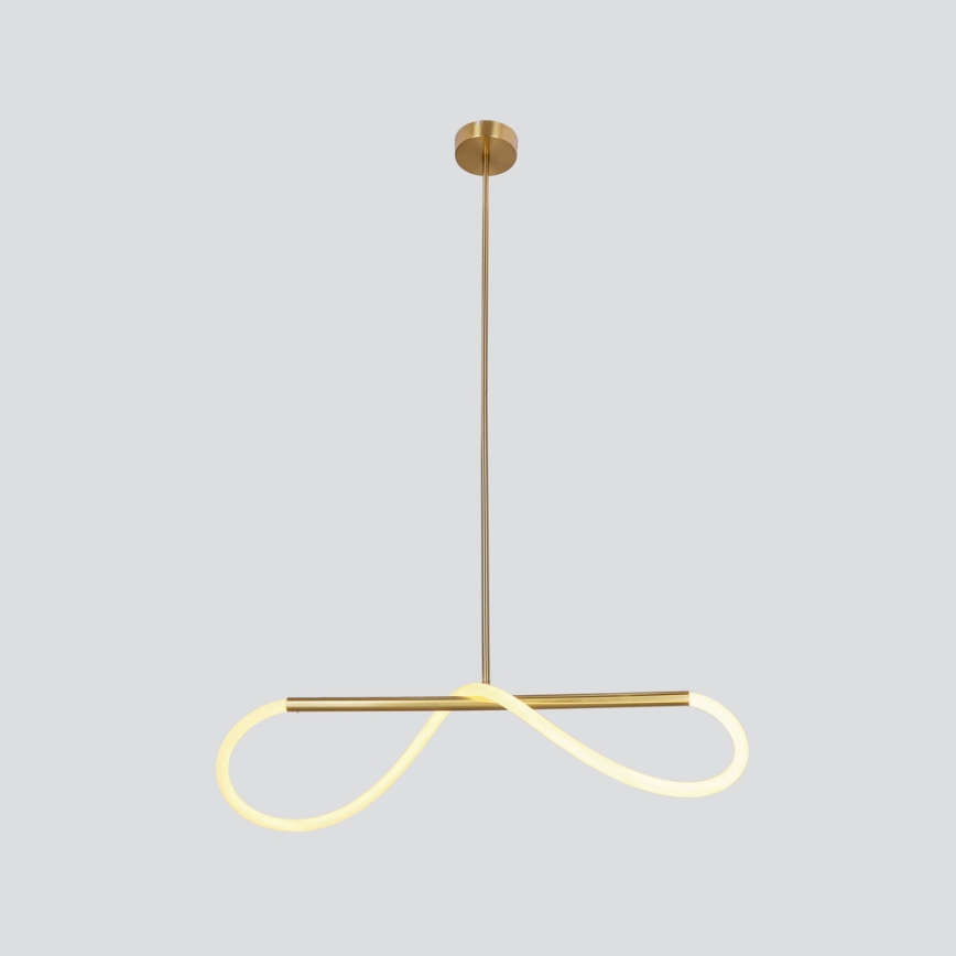 LED Hänglampa SUPREME LED/18W/230V 80 cm Guld
