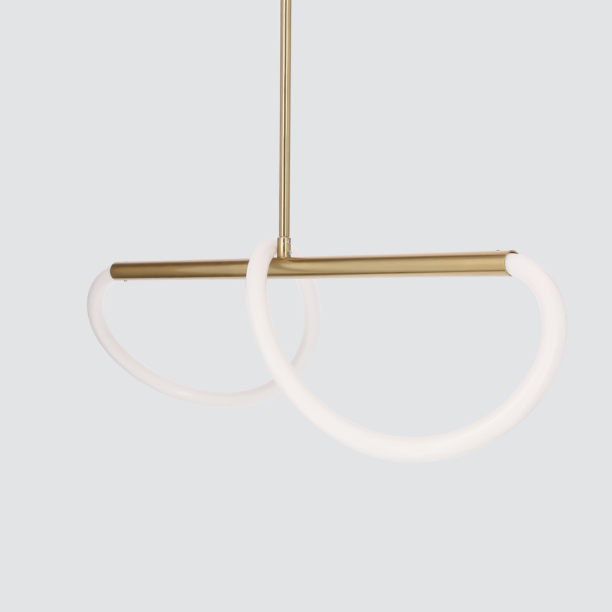 LED Hänglampa SUPREME LED/18W/230V 80 cm Guld