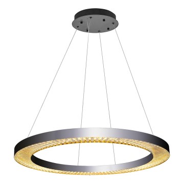 LED Hänlampor JESI LED/90W/230V 3000K 100 cm silver