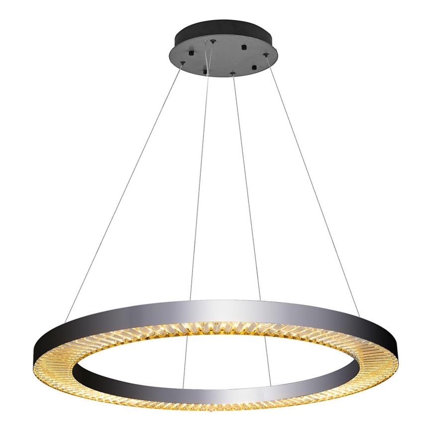 LED Hänlampor JESI LED/90W/230V 3000K 100 cm silver