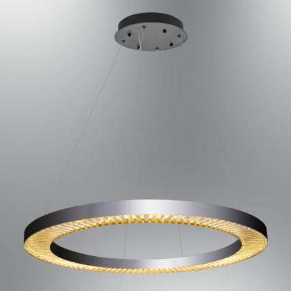 LED Hänlampor JESI LED/90W/230V 3000K 100 cm silver