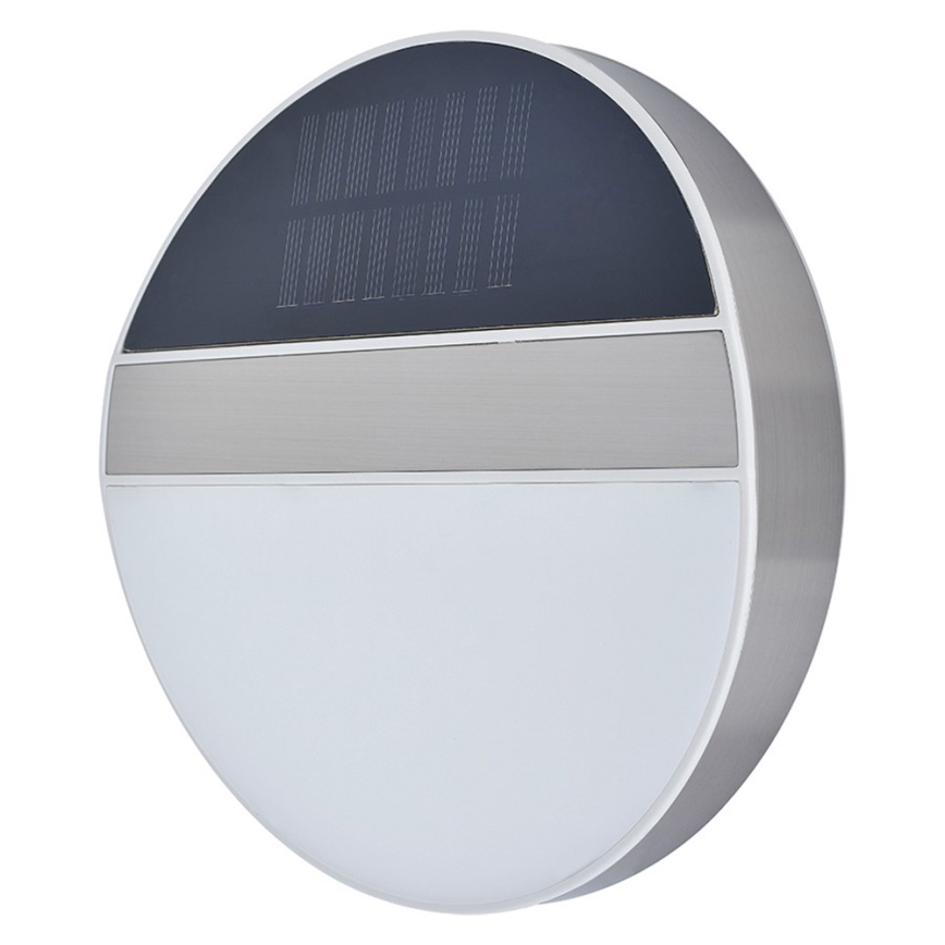 LED husnummer med solceller LED/3x0,1W/2,4V 1200 mAh IP44