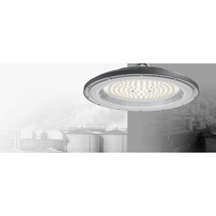 LED industriellt tekniskt ljus HIGHBAY LED/100W/230V 4500K IP65 grå