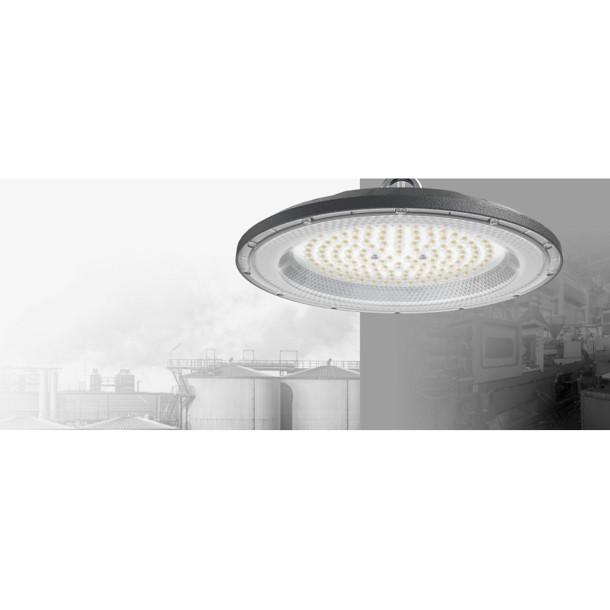 LED industriellt tekniskt ljus HIGHBAY LED/100W/230V 4500K IP65 grå
