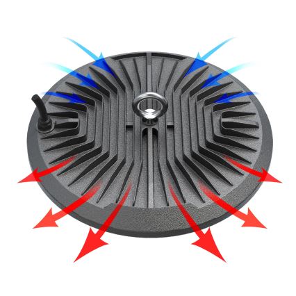LED industriellt tekniskt ljus HIGHBAY LED/100W/230V 4500K IP65 grå