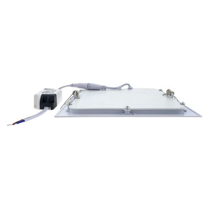 LED infälld takarmatur QTEC LED/15W/230V 2700K 19x19 cm