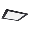 LED infälld Badrumbelysning VEGA LED/12W/230V 2800K 16,8 cm IP44