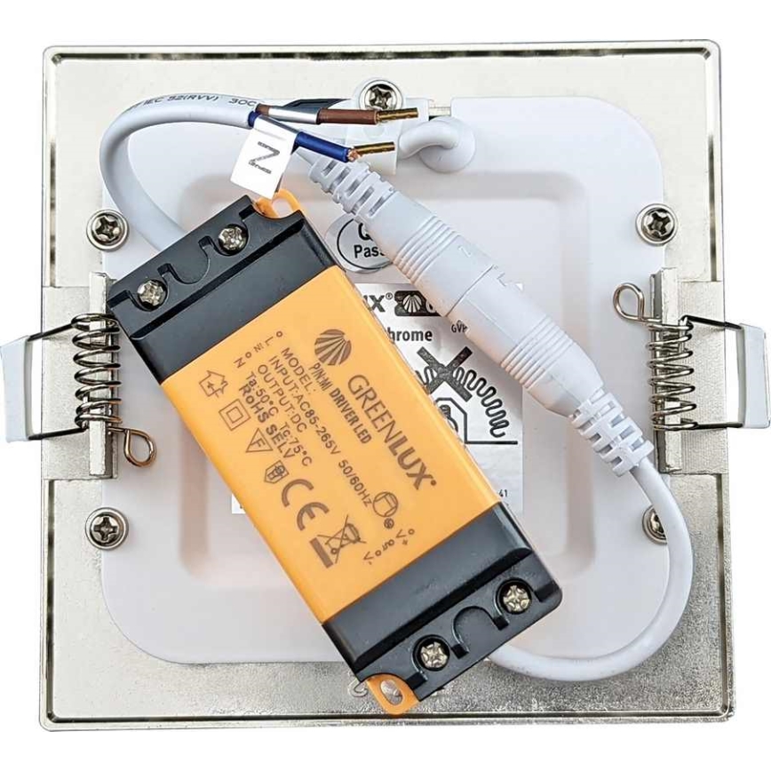 LED Infälld belysning 30xLED SMD/6W/230V