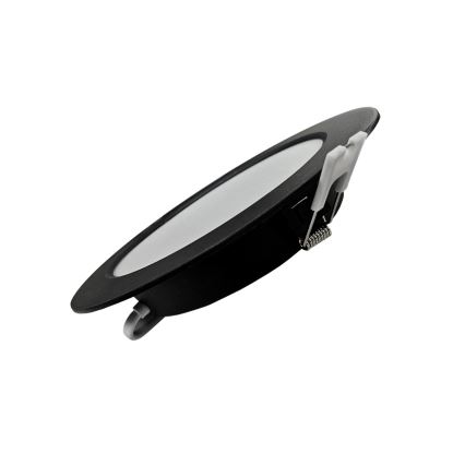 LED infälld belysning CIRCLE LED/12W/230V 4000K diameter 17 cm svart