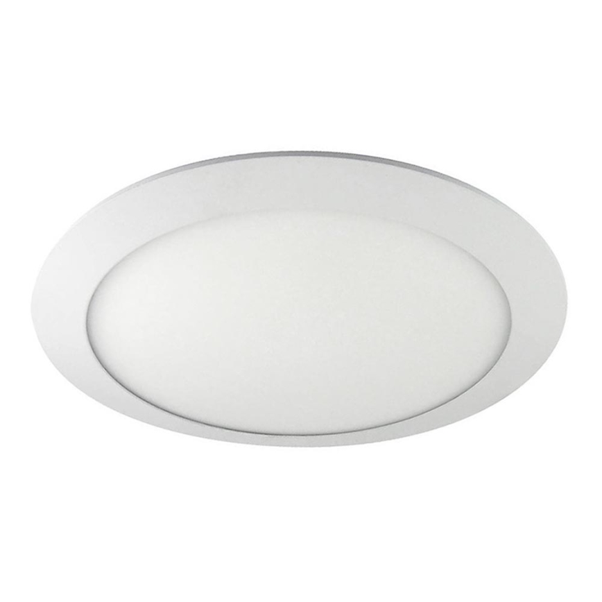 LED infälld belysning CIRCLE LED/12W/230V 6500K diameter 17,5 cm vit
