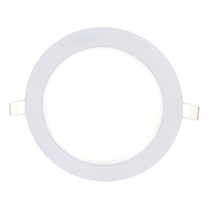 LED infälld belysning CIRCLE LED/15W/230V 6500K diameter 18,8 cm vit