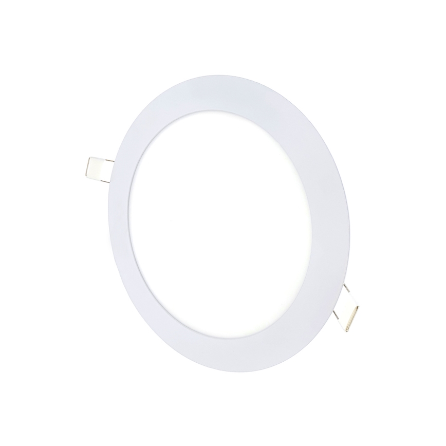 LED infälld belysning CIRCLE LED/15W/230V 6500K diameter 18,8 cm vit