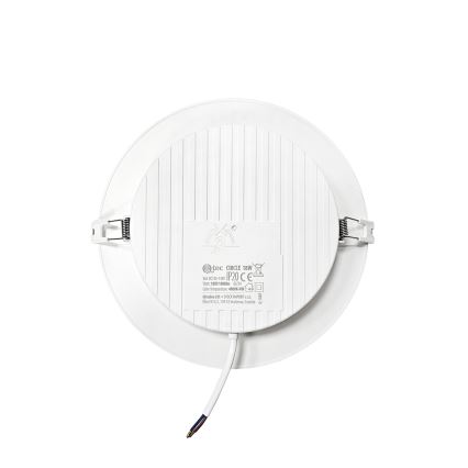 LED infälld belysning CIRCLE LED/18W/230V 4000K diameter 22 cm vit