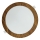 LED infälld belysning CIRCLE LED/18W/230V 4200K diameter 22 cm brun