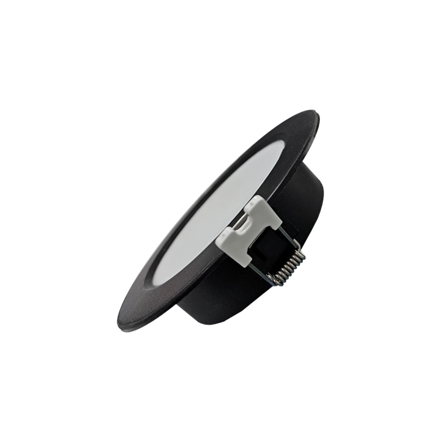 LED infälld belysning CIRCLE LED/3W/230V 4000K diameter 9 cm svart