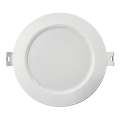 LED infälld belysning CIRCLE LED/6W/230V 4000K diameter 12 cm vit