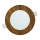 LED infälld belysning CIRCLE LED/6W/230V 4200K diameter 11,8 cm brun