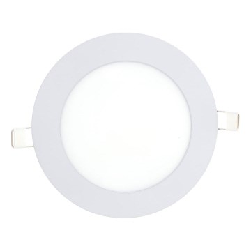 LED infälld belysning CIRCLE LED/9W/230V 6500K diameter 14,5 cm vit