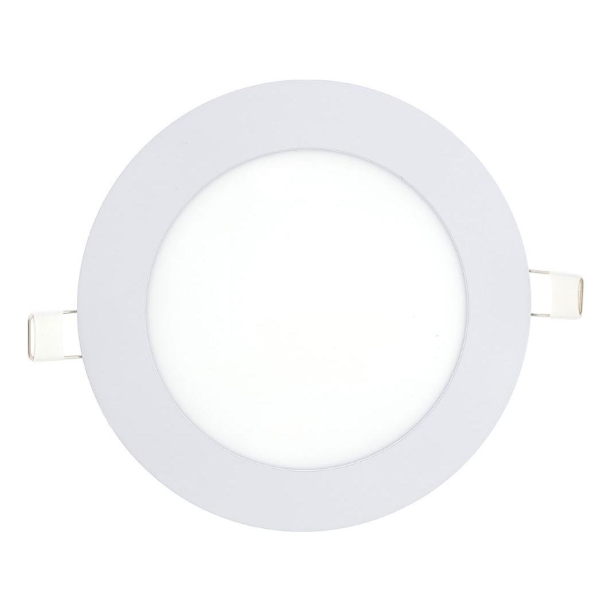 LED infälld belysning CIRCLE LED/9W/230V 6500K diameter 14,5 cm vit