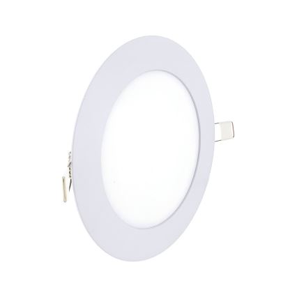 LED infälld belysning CIRCLE LED/9W/230V 6500K diameter 14,5 cm vit