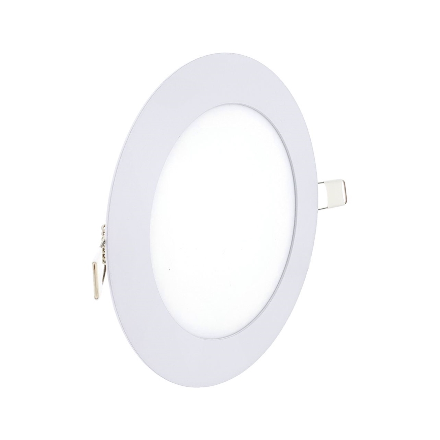 LED infälld belysning CIRCLE LED/9W/230V 6500K diameter 14,5 cm vit