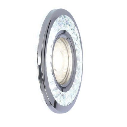 LED infälld belysning EYE 1xGU10/50W + LED/3W/230V