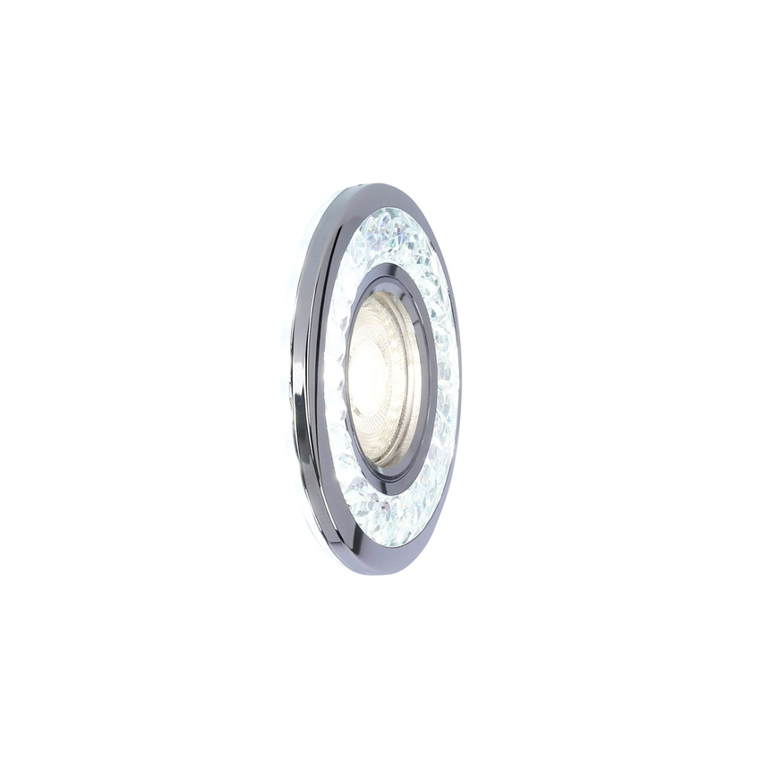 LED infälld belysning EYE 1xGU10/50W + LED/3W/230V