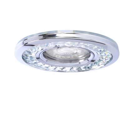 LED infälld belysning EYE 1xGU10/50W + LED/3W/230V