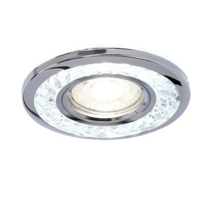 LED infälld belysning EYE 1xGU10/50W + LED/3W/230V
