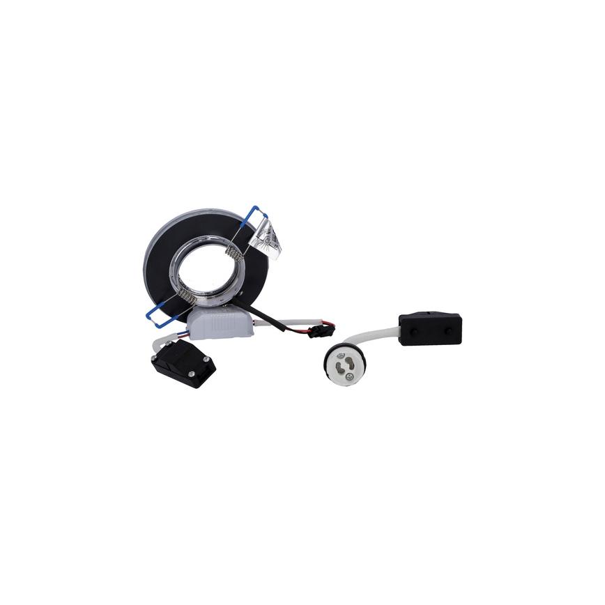 LED infälld belysning EYE 1xGU10/50W + LED/3W/230V