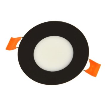 LED infälld belysning GERD LED/3W/230V 4000K svart
