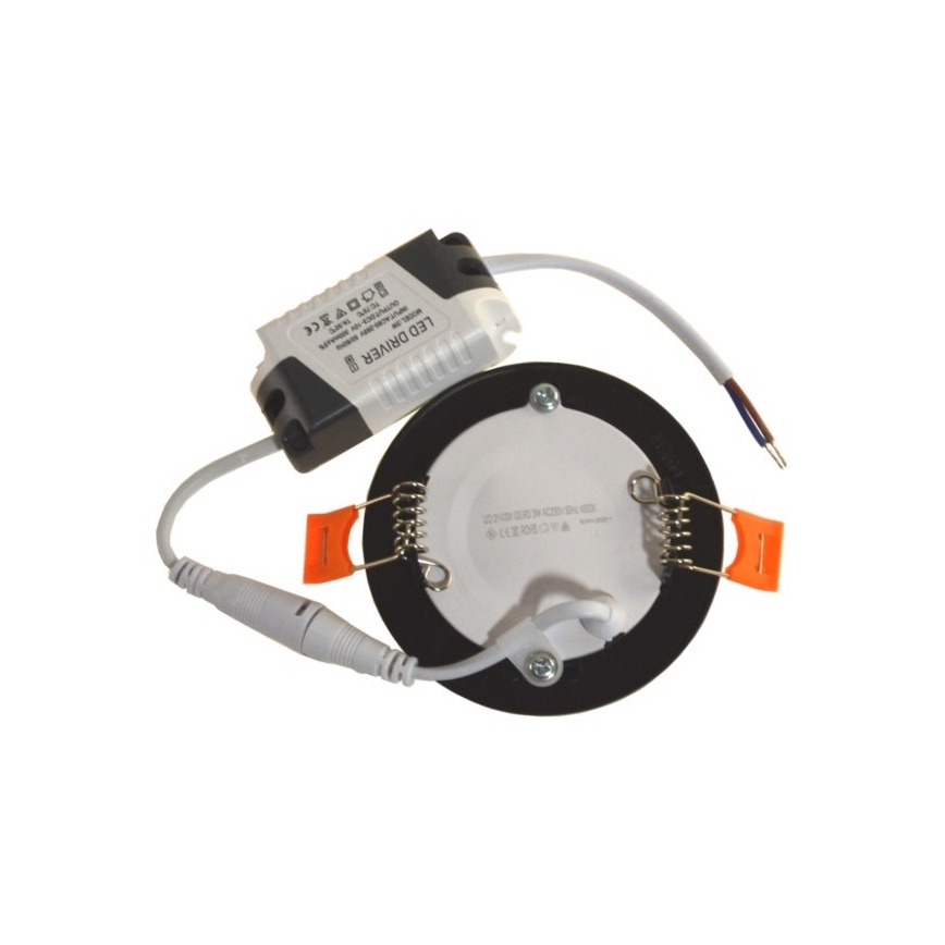 LED infälld belysning GERD LED/3W/230V 4000K svart