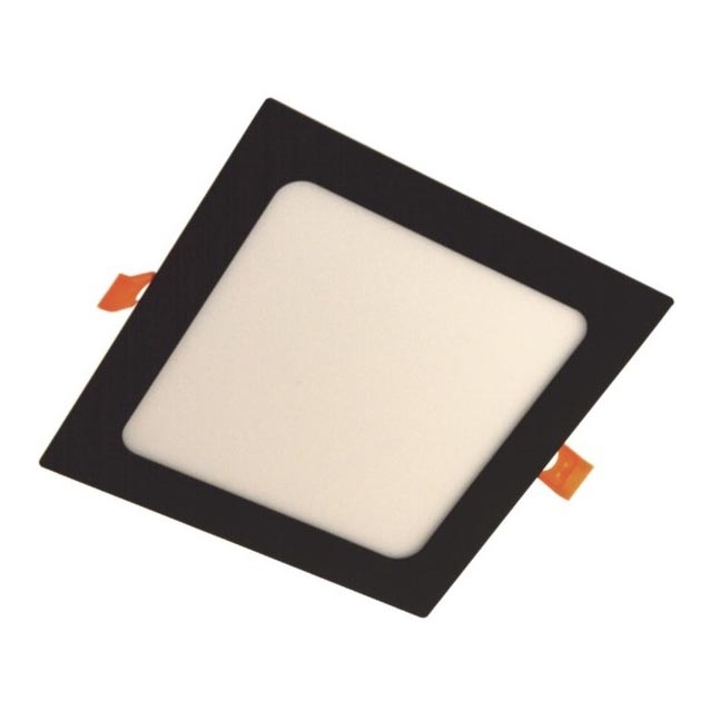 LED infälld belysning GERE LED/12W/230V 4000K svart