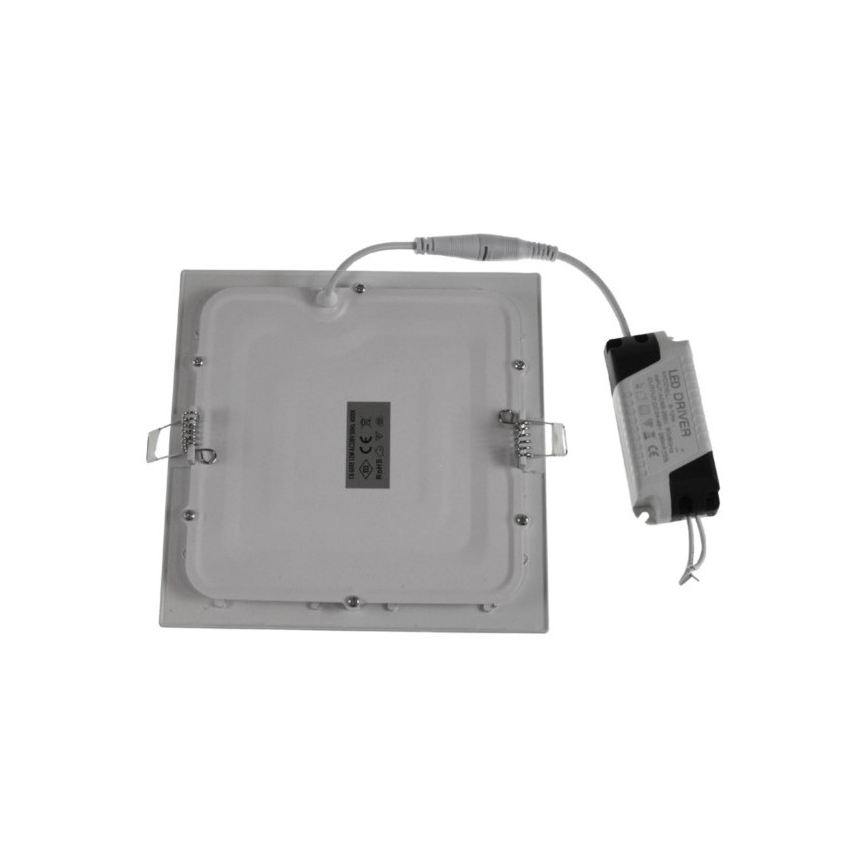 LED infälld belysning GERE LED/12W/230V 4000K vit