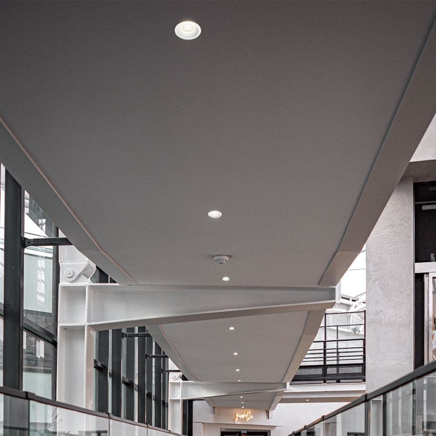 LED infälld belysning LED/12W/230V 3000/4000/6400K ø 8,6 cm vit