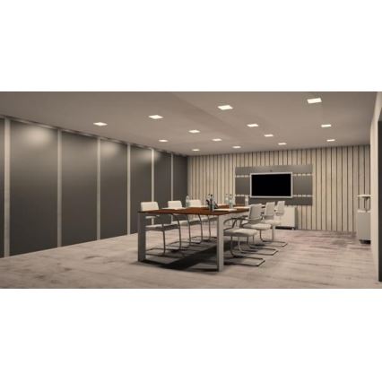 LED infälld belysning LED/12W/230V