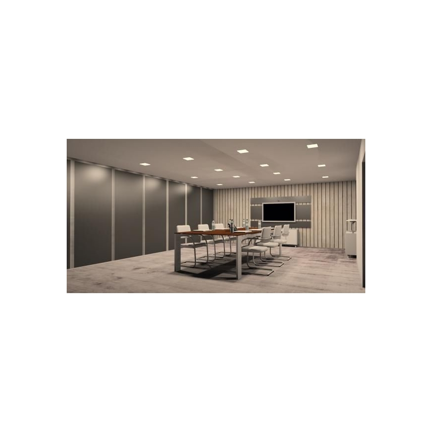 LED infälld belysning LED/12W/230V