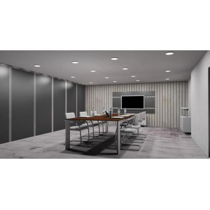LED infälld belysning LED/12W/230V IP40