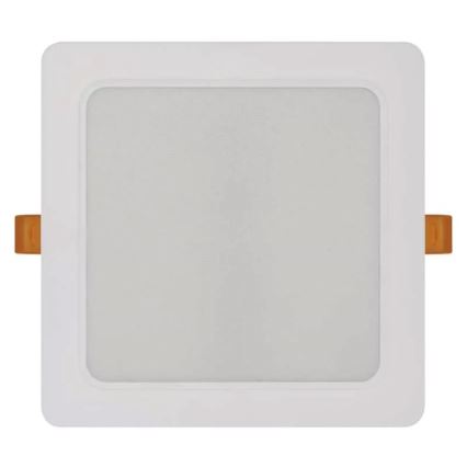 LED infälld belysning  LED/18W/230V 17x17 cm vit