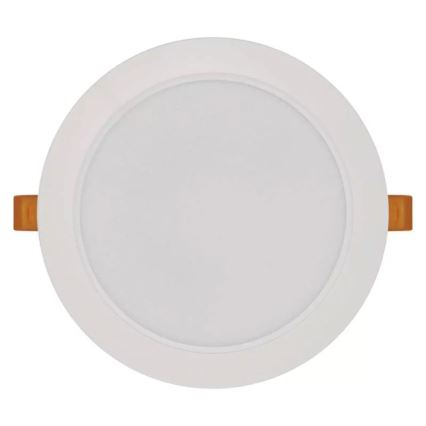 LED infälld belysning  LED/18W/230V diameter 17 cm vit