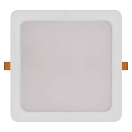LED infälld belysning  LED/24W/230V 22x22 cm vit