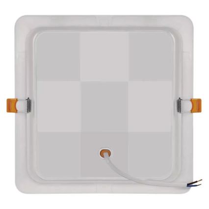 LED infälld belysning  LED/24W/230V 22x22 cm vit