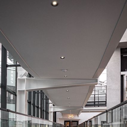 LED infälld belysning LED/24W/230V 3000/4000/6400K ø 13,5 cm svart