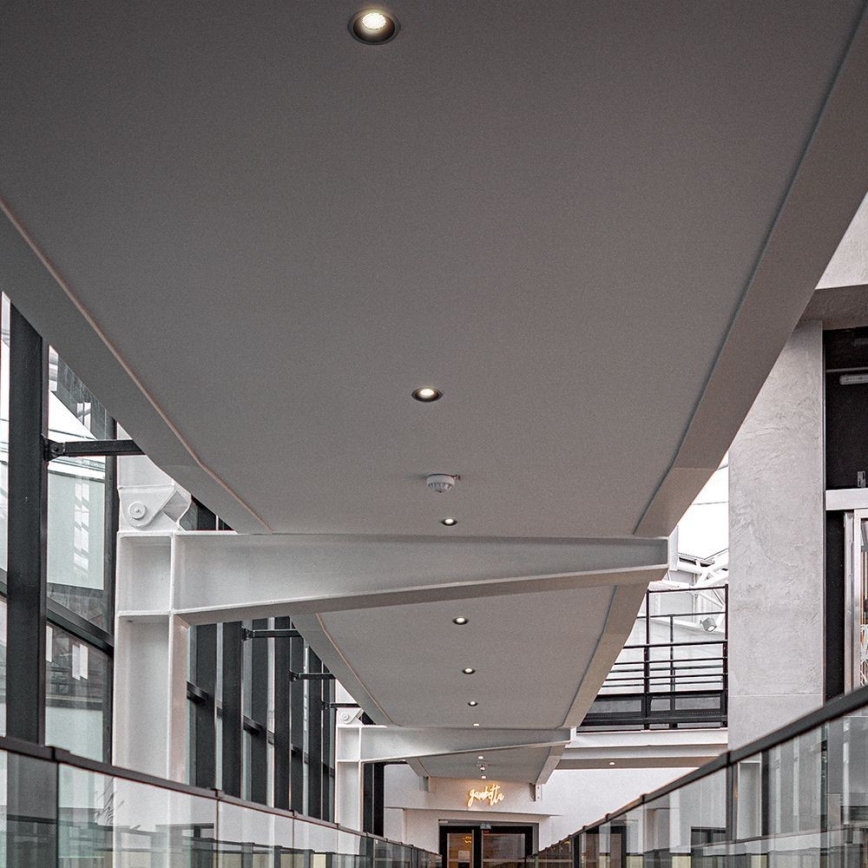 LED infälld belysning LED/24W/230V 3000/4000/6400K ø 13,5 cm svart