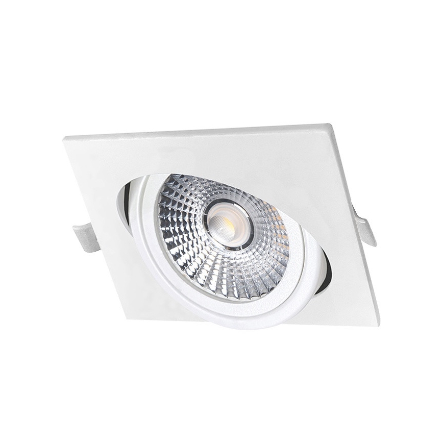 LED infälld belysning LED/6W/230V 3000K 8,5x8,5 cm vit