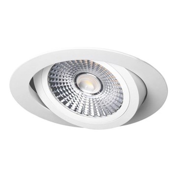 LED infälld belysning LED/6W/230V 3000K diameter 8,5 cm vit