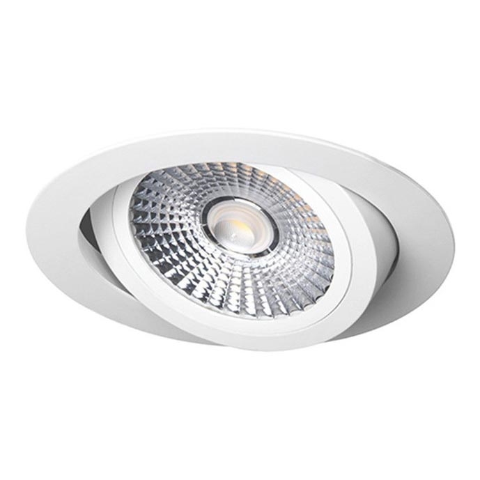LED infälld belysning LED/6W/230V 3000K diameter 8,5 cm vit