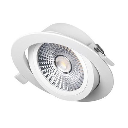 LED infälld belysning LED/6W/230V 3000K diameter 8,5 cm vit