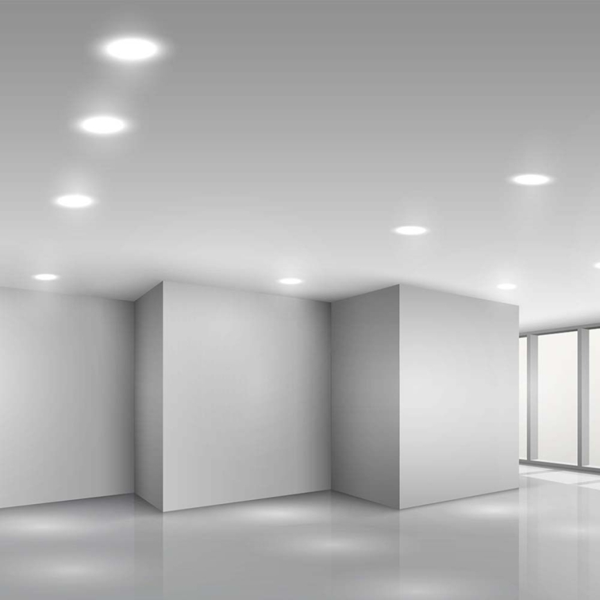 LED infälld belysning LED/6W/230V diameter 12 cm 4000K vit