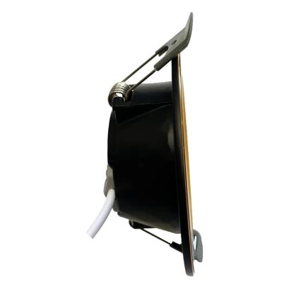 LED infälld belysning LED/7,5W/230V 4000K svart/guld